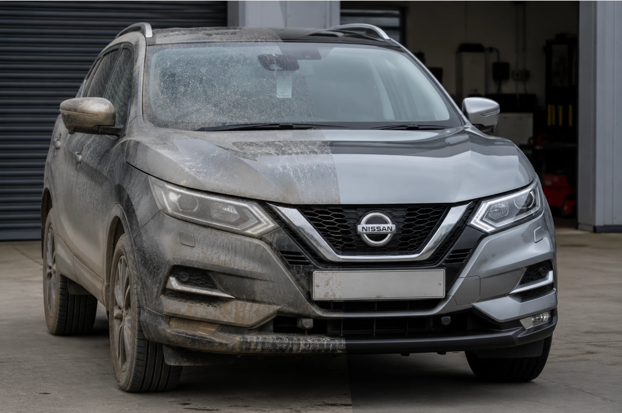 Before and after car valet — Royal Auto Tec Sligo